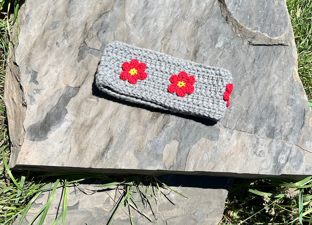 Crochet Floral Ear Warmer