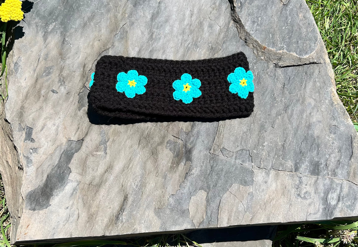Crochet Floral Ear Warmer