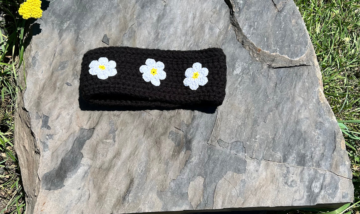 Crochet Floral Ear Warmer
