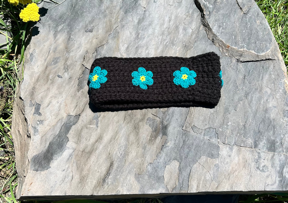 Crochet Floral Ear Warmer