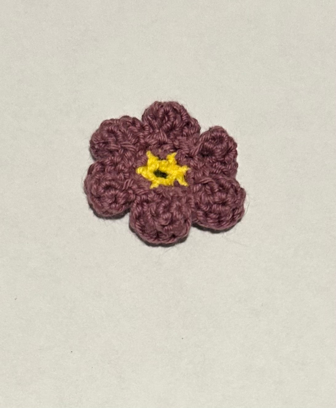 Crochet Flower Magnet