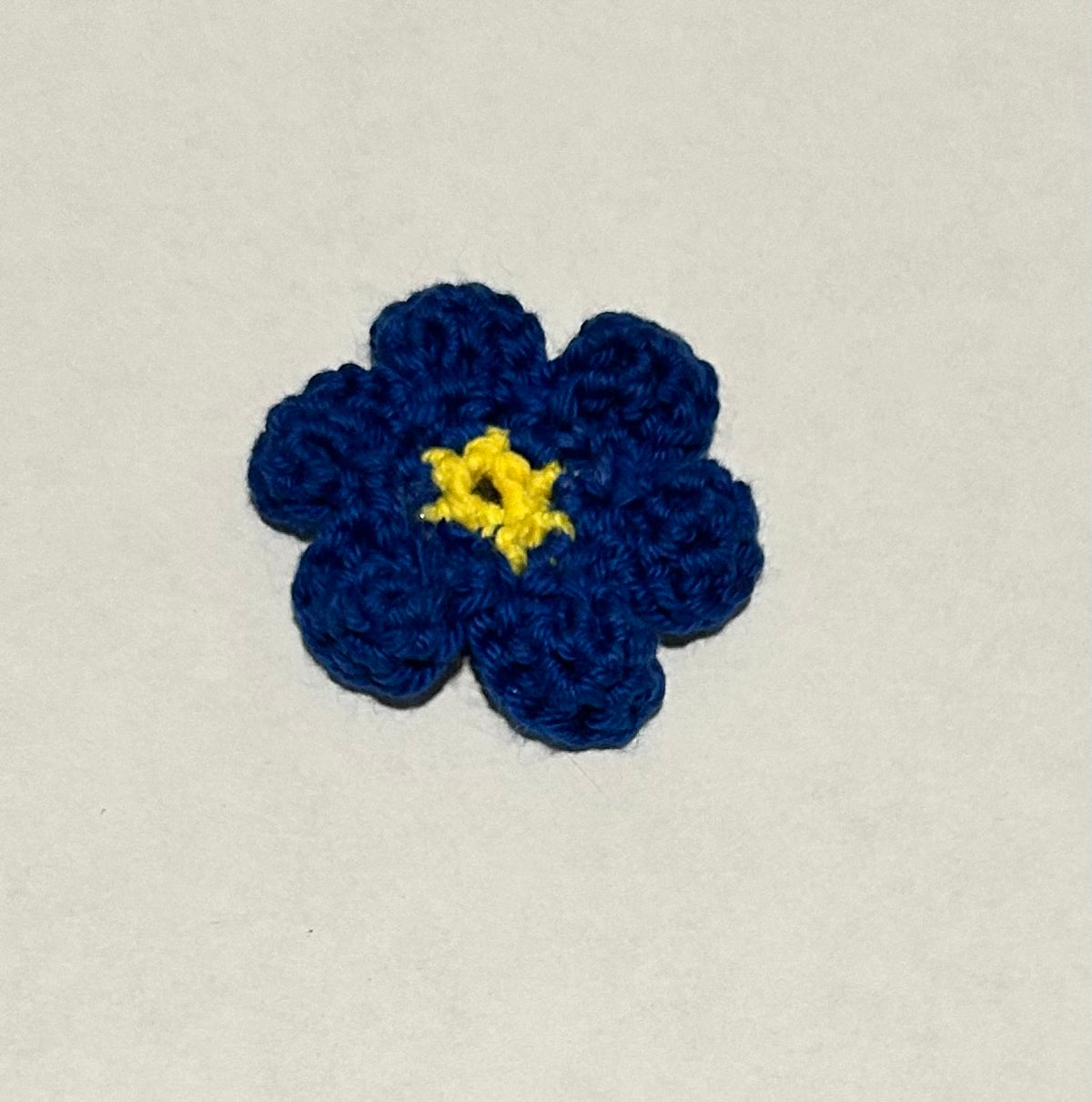 Crochet Flower Magnet