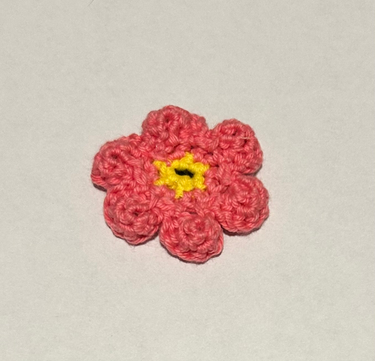 Crochet Flower Magnet