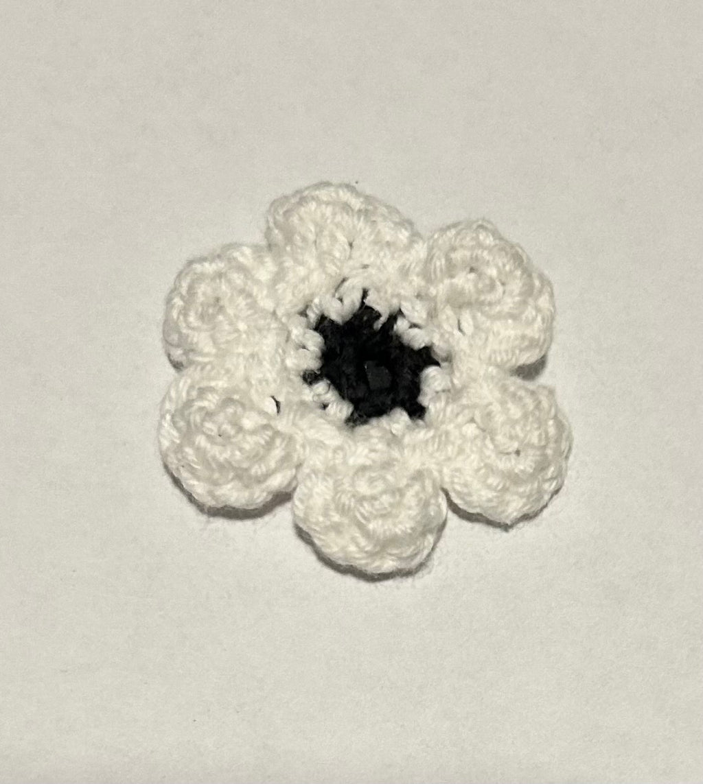 Crochet Flower Magnet