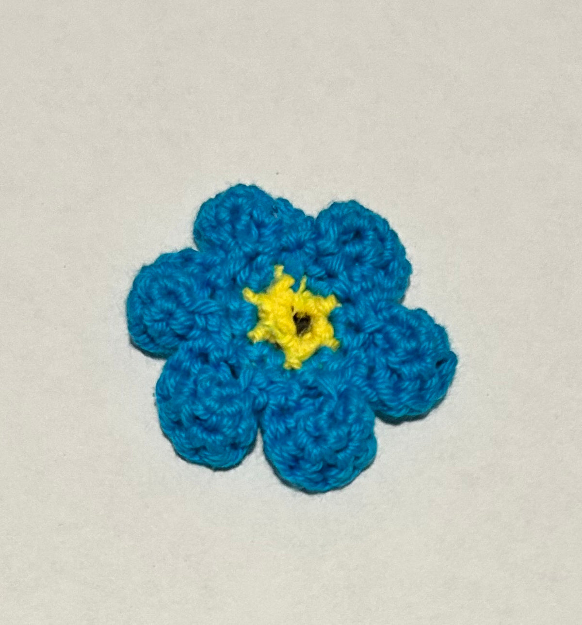 Crochet Flower Magnet