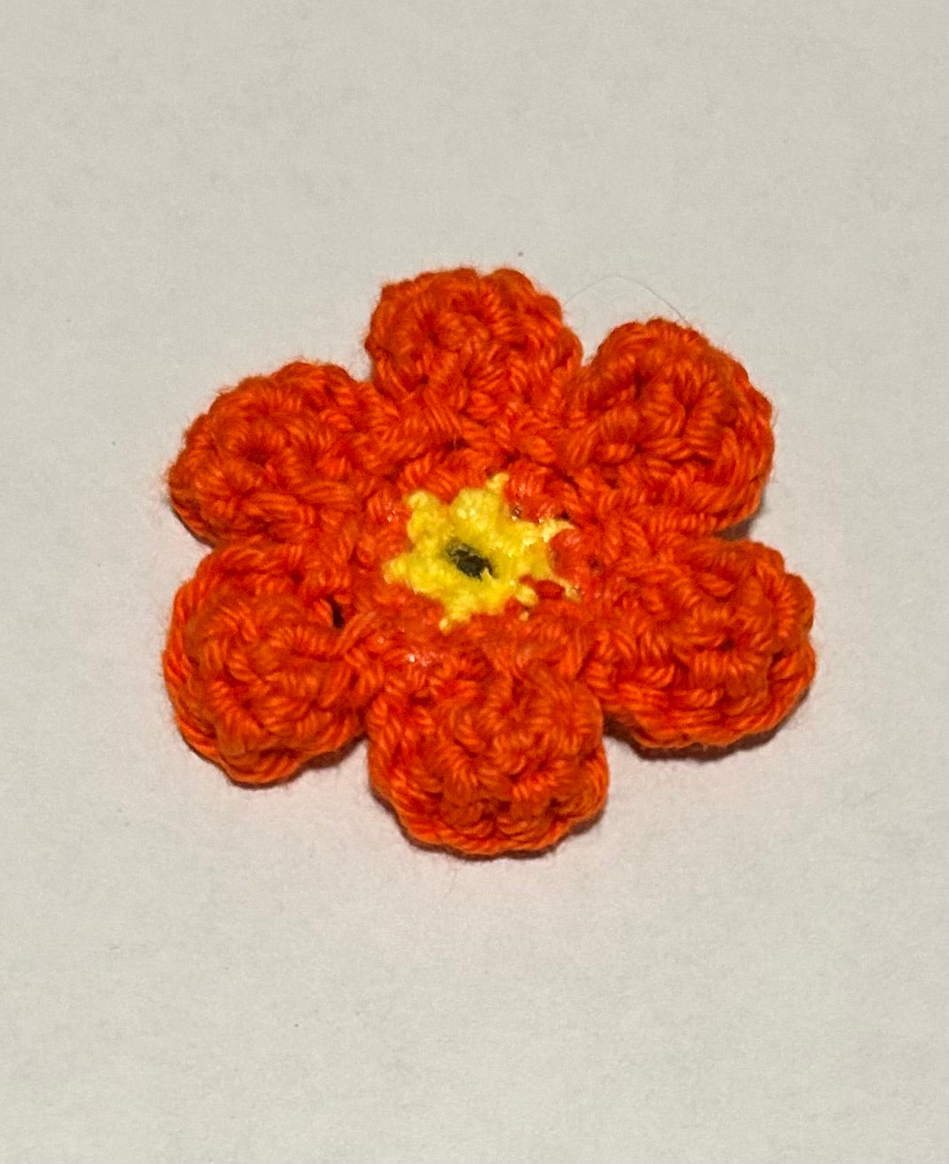 Crochet Flower Magnet