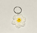 Crochet Flower Keychain
