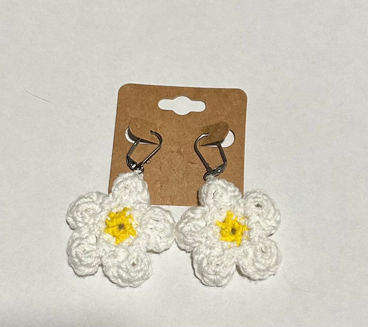 Crochet Flower Earrings