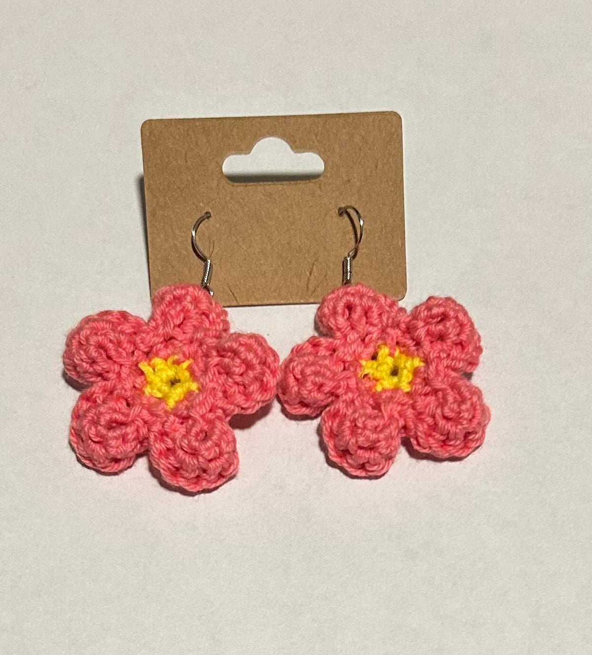 Crochet Flower Earrings