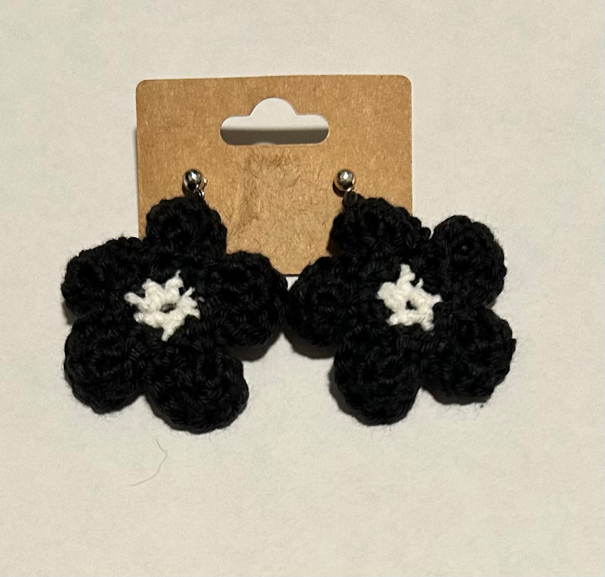 Crochet Flower Earrings