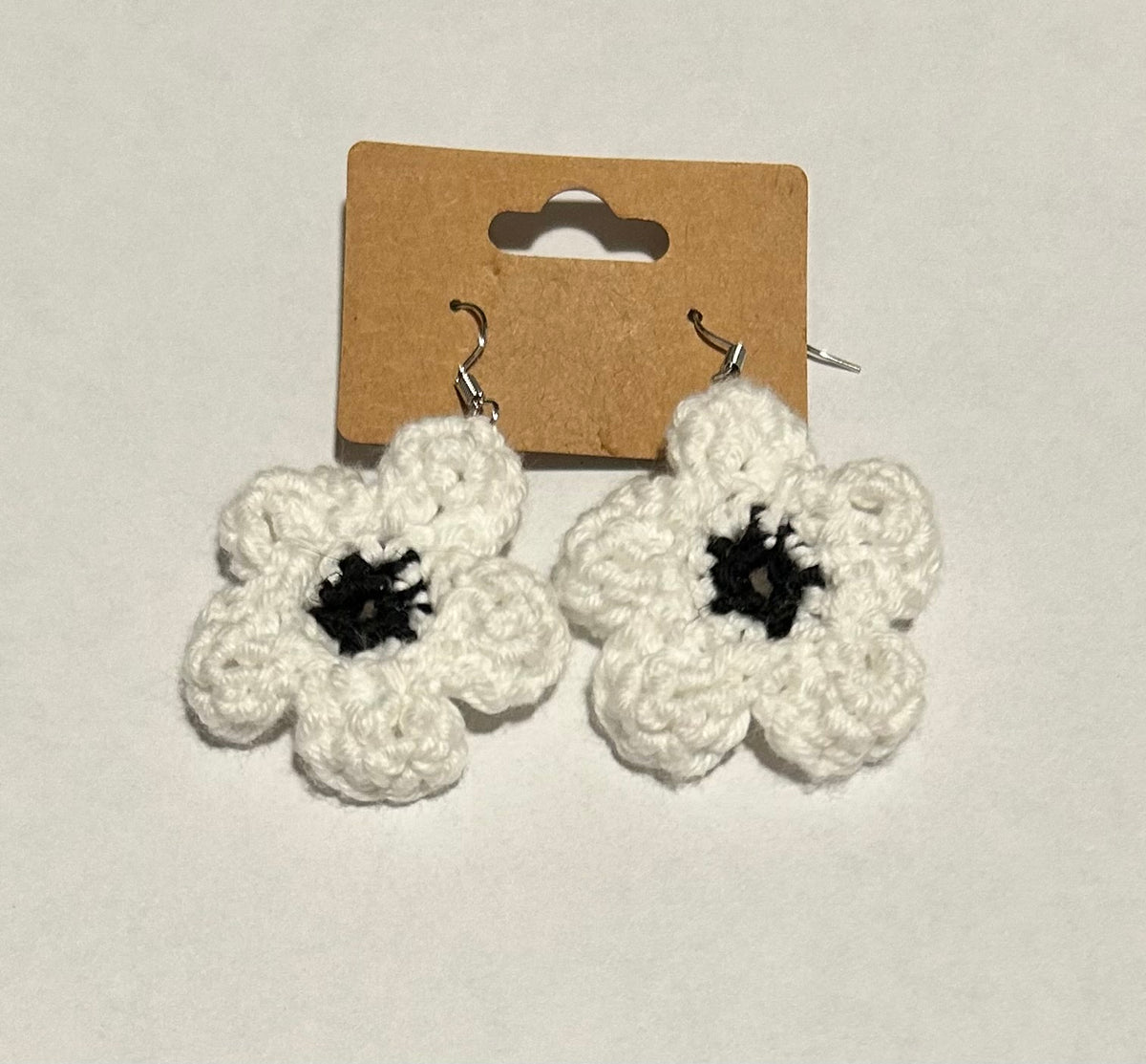 Crochet Flower Earrings