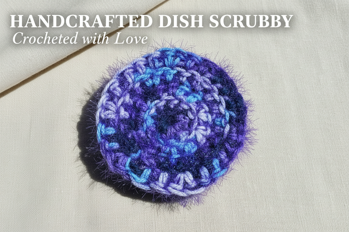 Dish Scrubby Title Image - With Text