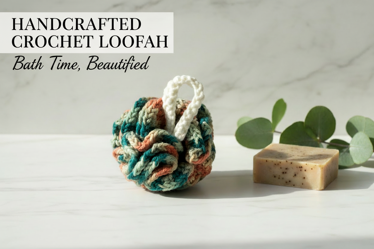 Loofah Title Image - Bath Time Beautified